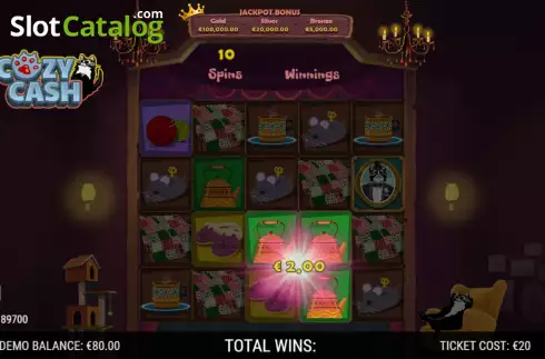 Οθόνη3. Cozy Cat Cash Κουλοχέρης