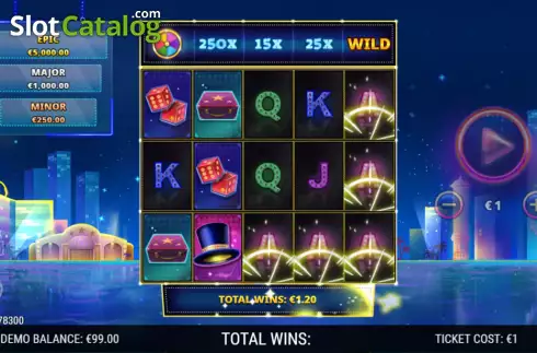 Οθόνη3. Magic Vegas Κουλοχέρης 