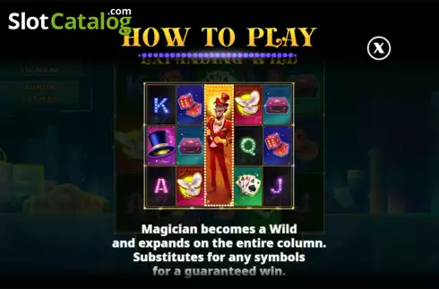 Οθόνη6. Magic Vegas Κουλοχέρης 