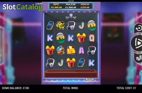 Οθόνη2. Lucky Claw Κουλοχέρης