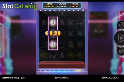 Οθόνη3. Lucky Claw Κουλοχέρης