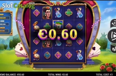 Οθόνη4. Adventures in Wonderland (NeoGames) Κουλοχέρης 
