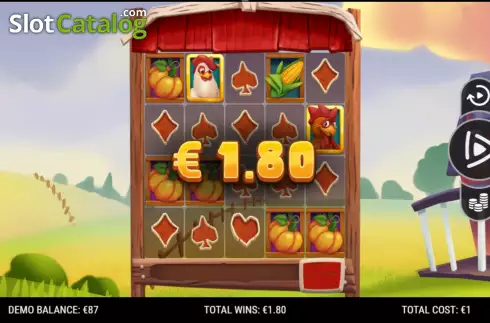 Οθόνη4. Prize Chickens Κουλοχέρης 