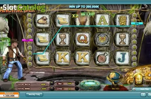 Οθόνη 4. Adventure Jack Κουλοχέρης