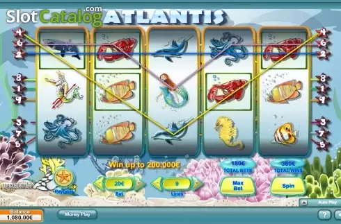 Οθόνη 2. Atlantis (NeoGames) Κουλοχέρης