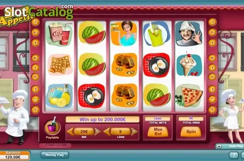 Οθόνη 1. Bon Appetit (NeoGames) Κουλοχέρης