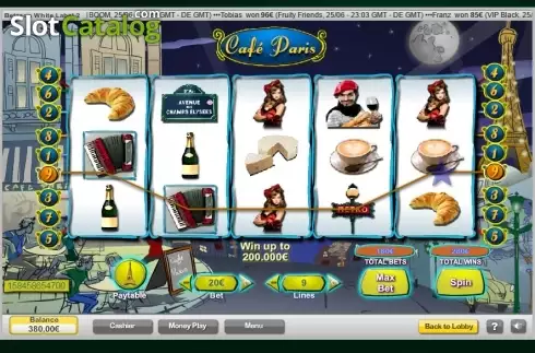Οθόνη 3. Cafe Paris Κουλοχέρης 