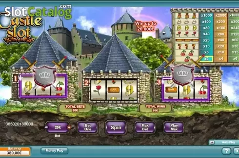Οθόνη 3. Castle Slot Κουλοχέρης