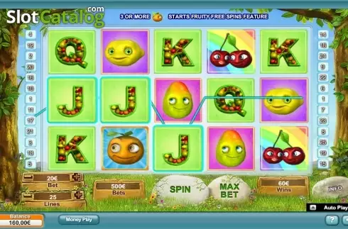 Οθόνη 1. Fruity Friends Κουλοχέρης
