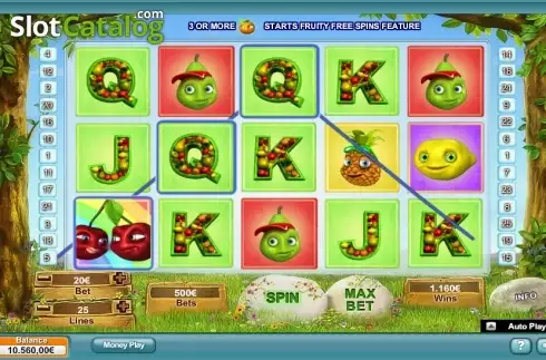 Οθόνη 2. Fruity Friends Κουλοχέρης