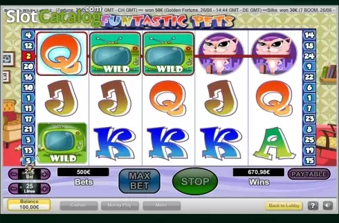 Οθόνη 1. Funtastic Pets Κουλοχέρης