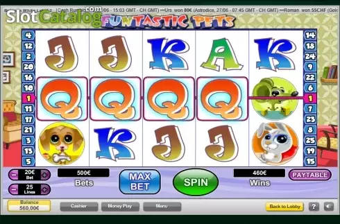 Οθόνη 3. Funtastic Pets Κουλοχέρης