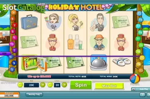 Οθόνη 1. Holiday Hotel Κουλοχέρης