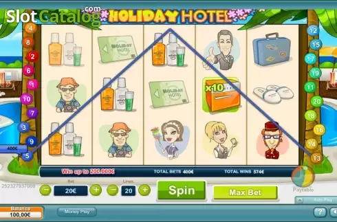 Οθόνη 2. Holiday Hotel Κουλοχέρης