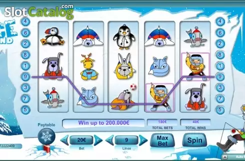Οθόνη 4. Ice Land (NeoGames) Κουλοχέρης