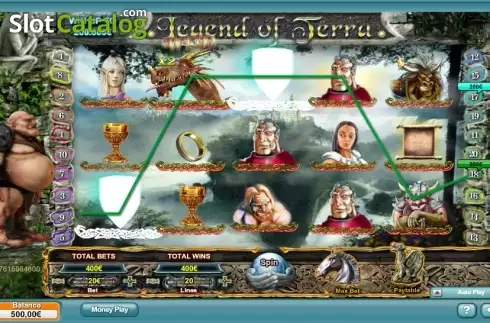 Οθόνη 2. Legend of Terra Κουλοχέρης