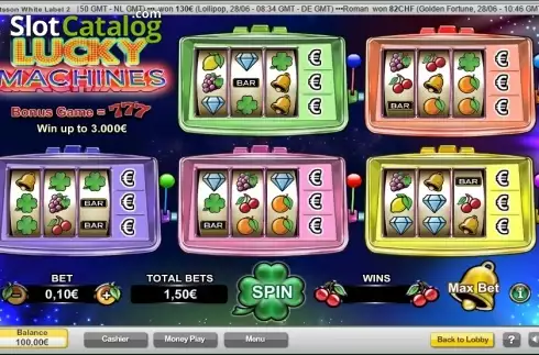 Lucky Machines Λογότυπο Lucky Machines Λογότυπο