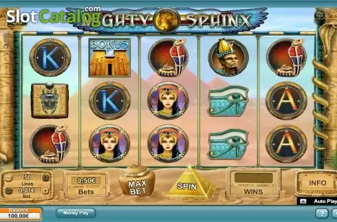 Οθόνη 1. Mighty Sphinx Κουλοχέρης