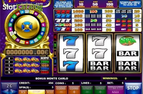 Monte Carlo (NeoGames) Λογότυπο Monte Carlo (NeoGames) Λογότυπο