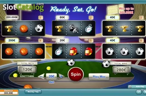 Οθόνη 5. Ready, Set, Go! Κουλοχέρης