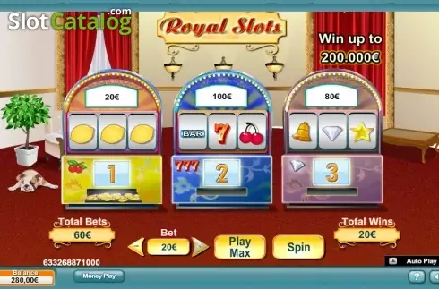 Οθόνη 4. Royal Slots Κουλοχέρης