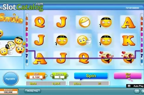Οθόνη 2. S.M.I.L.E. (NeoGames) Κουλοχέρης