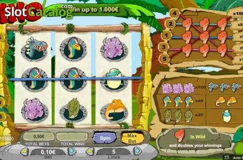 Οθόνη 1. Dino (NeoGames) Κουλοχέρης
