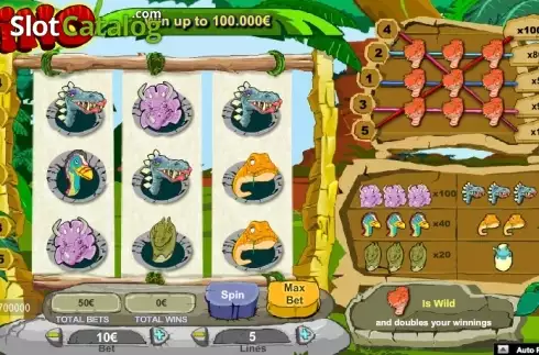 Οθόνη 5. Dino (NeoGames) Κουλοχέρης