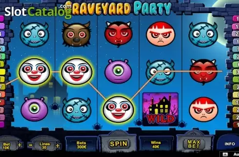 Οθόνη 1. Graveyard Party Κουλοχέρης