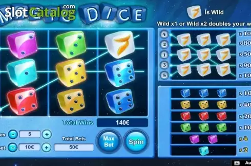 Οθόνη 4. Magic Dice (NeoGames) Κουλοχέρης