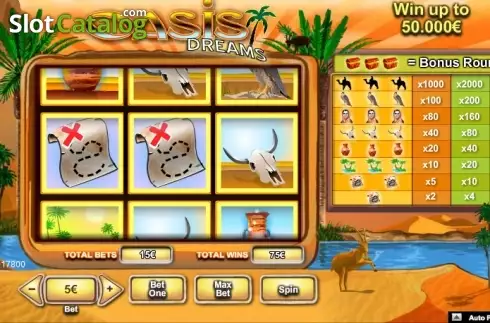 Οθόνη 3. Oasis Dreams (NeoGames) Κουλοχέρης