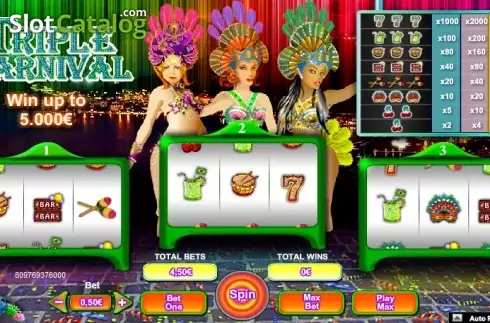 Triple Carnival Λογότυπο