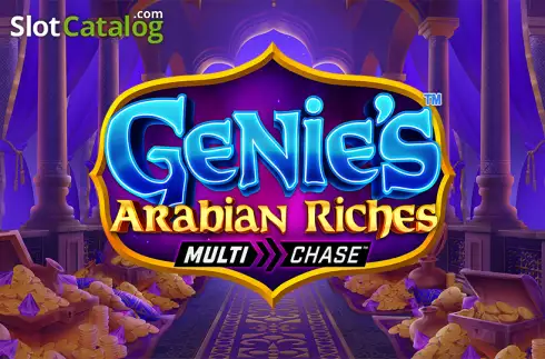 Genie's Arabian Riches Λογότυπο Genie's Arabian Riches Λογότυπο