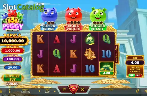 Οθόνη2. 333 Piggy Power Combo Κουλοχέρης