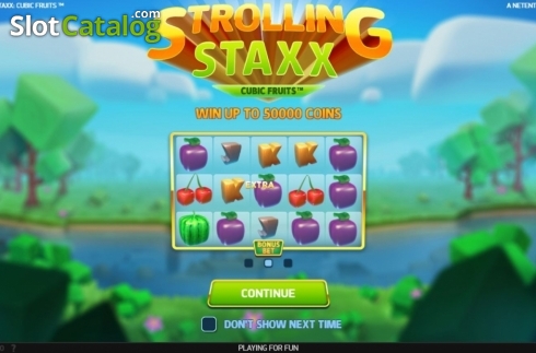 Οθόνη2. Strolling Staxx Cubic Fruits Κουλοχέρης 
