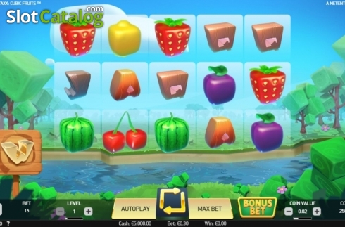 Οθόνη3. Strolling Staxx Cubic Fruits Κουλοχέρης 