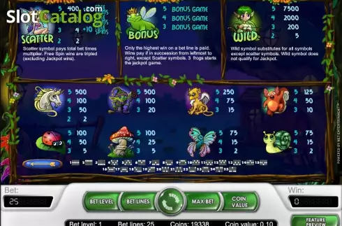 Οθόνη4. Super Lucky Frog (NetEnt) Κουλοχέρης