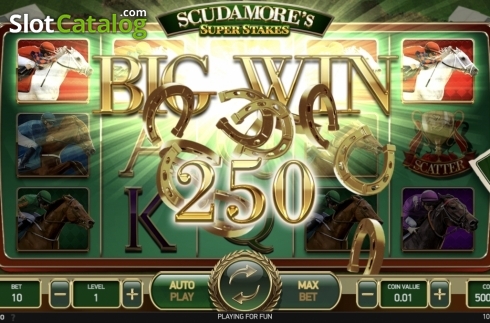 Οθόνη3. Scudamore's Super Stakes Κουλοχέρης