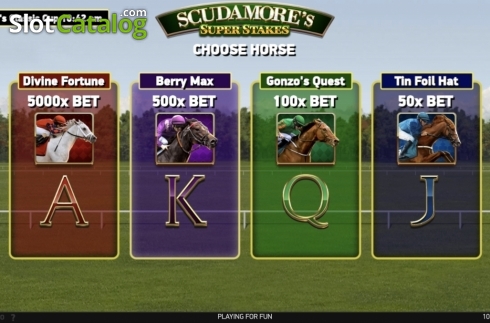 Οθόνη6. Scudamore's Super Stakes Κουλοχέρης