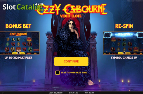 Οθόνη2. Ozzy Osbourne Κουλοχέρης