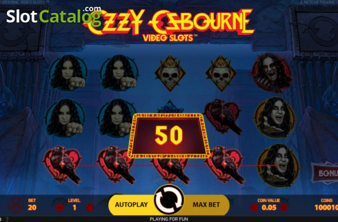 Οθόνη4. Ozzy Osbourne Κουλοχέρης