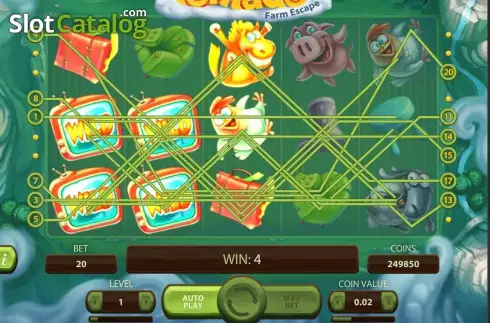 Οθόνη8. Tornado: Farm Escape Κουλοχέρης