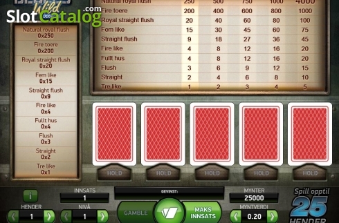 Οθόνη2. Deuces Wild Double Up (NetEnt) Κουλοχέρης