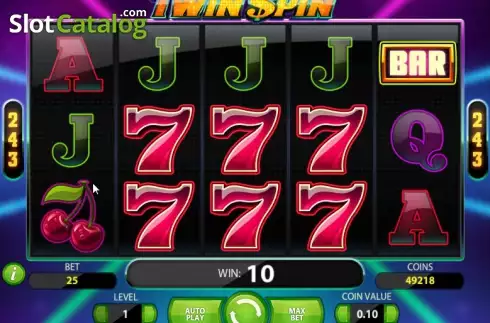 Οθόνη3. Twin Spin Κουλοχέρης