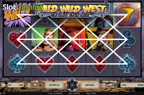 Οθόνη9. Wild Wild West Κουλοχέρης