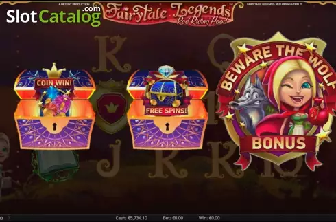 Οθόνη9. Fairytale Legends: Red Riding Hood Κουλοχέρης