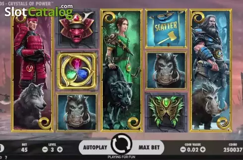Οθόνη2. Warlords: Crystals of Power Κουλοχέρης