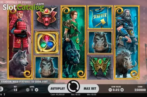 Οθόνη9. Warlords: Crystals of Power Κουλοχέρης