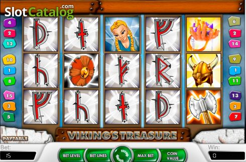 Οθόνη2. Vikings Treasure Κουλοχέρης