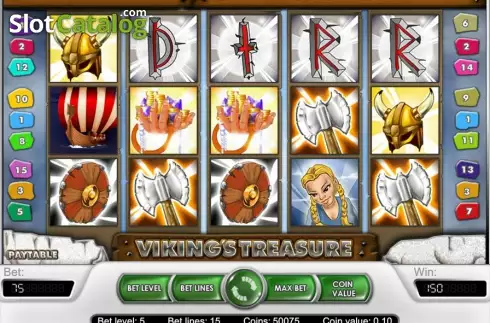 Οθόνη3. Vikings Treasure Κουλοχέρης